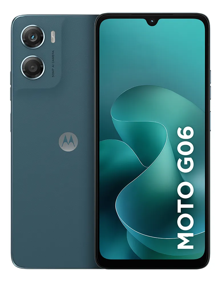 Celular Motorola Moto G06 12GB(4GB RAM + 8GB Ram Boost) 128GB Tela 6.9″