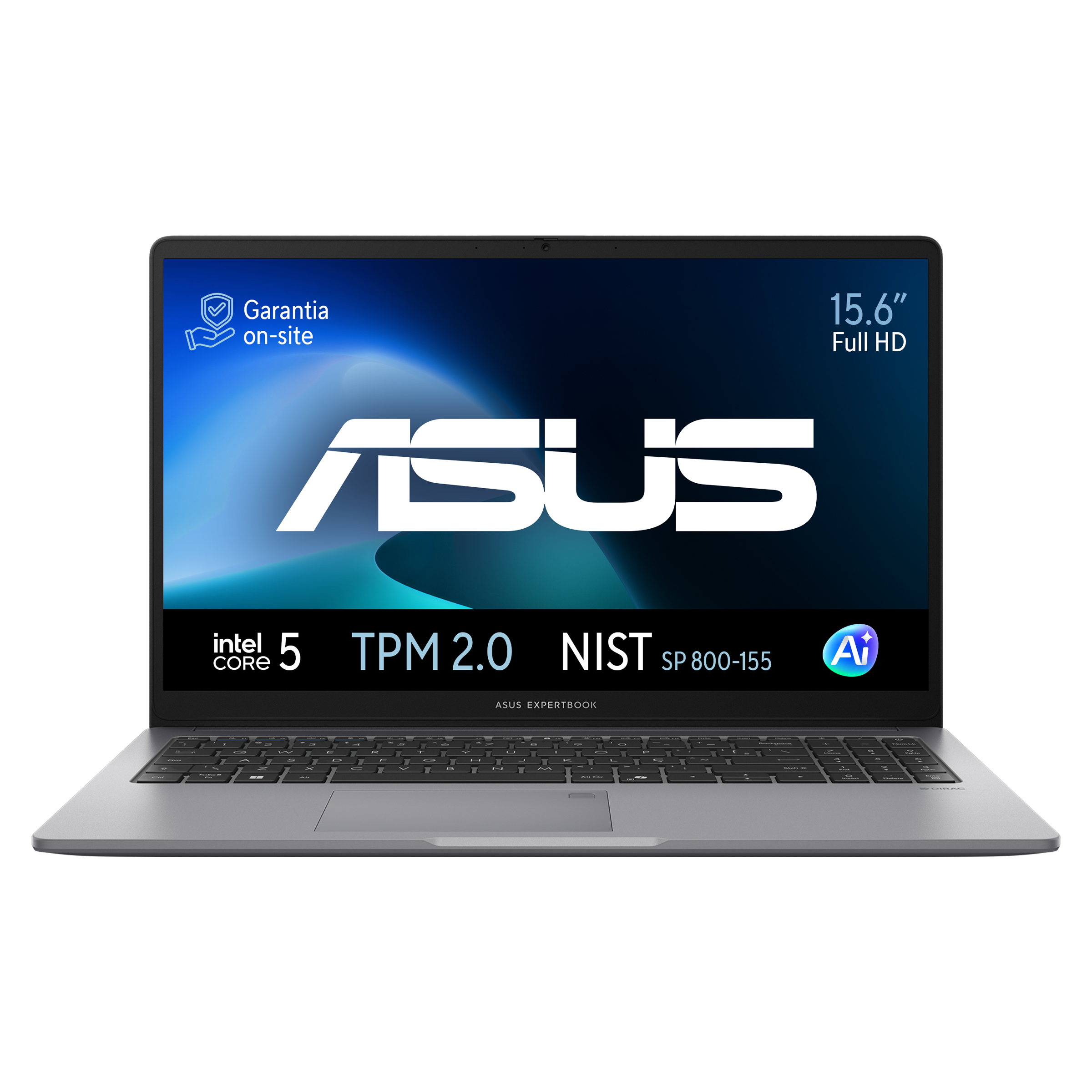 Notebook ASUS ExpertBook P1 P1503CVA_BR-S70003W Core 5 210H, 16GB, 512GB SSD, 15.6" FHD IPS - Windows 11