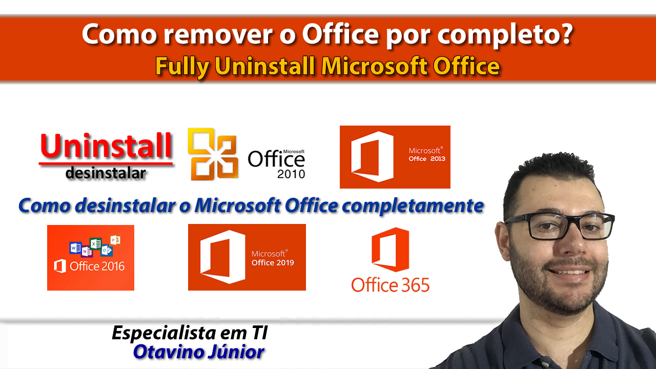Como remover o Office por completo? Fully Uninstall Microsoft Office