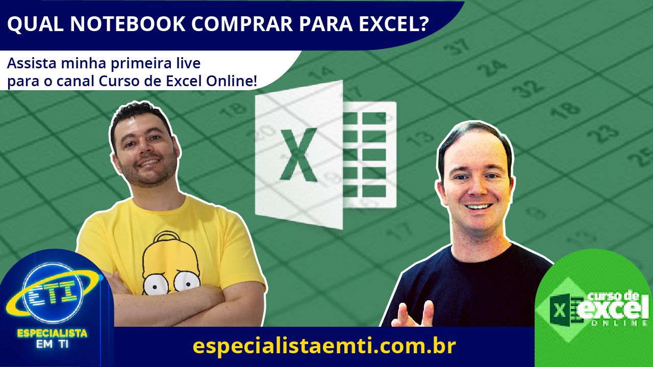 Qual Computador ou Notebook COMPRAR para USAR o Excel