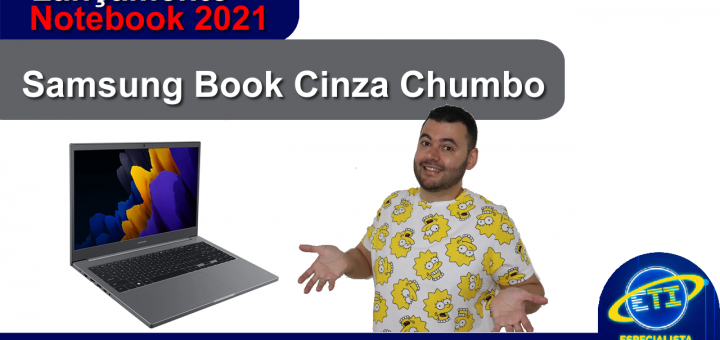 Samsung Book Cinza Chumbo