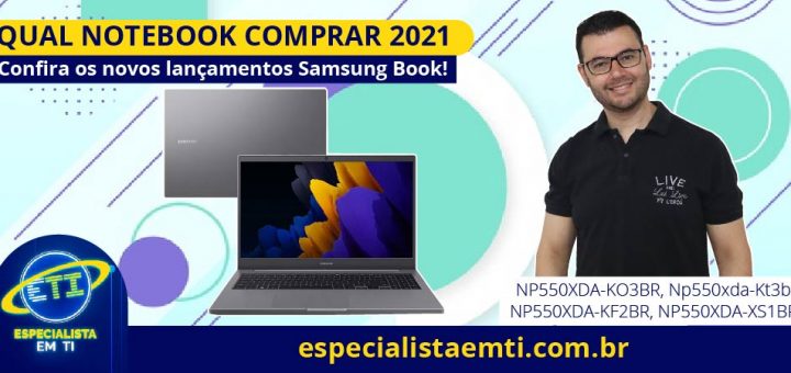 Notebook Samsung Book 2021