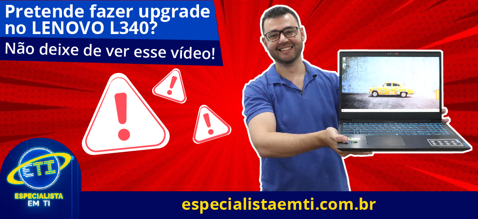 sobre upgrade notebook L340