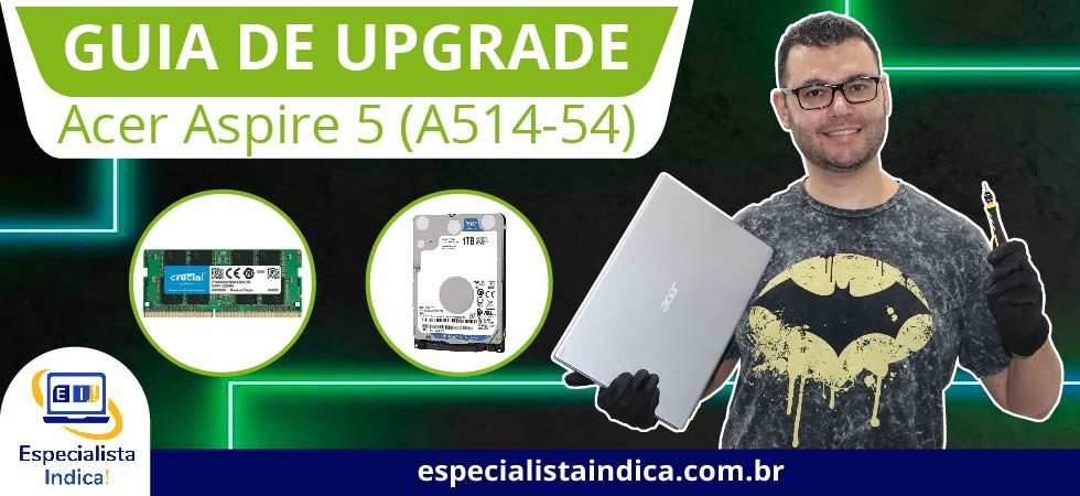 Dica para um upgrade em um Aspire 5 - Notebooks - Clube do Hardware