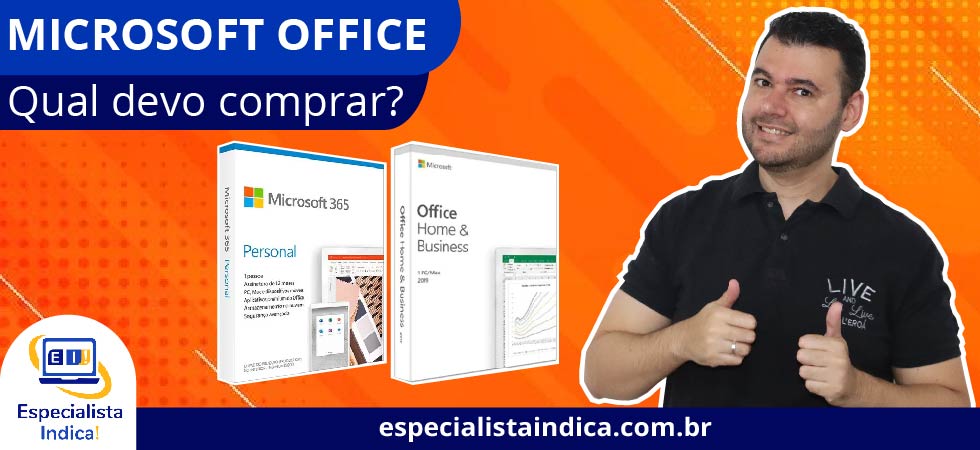 Microsoft office qual comprar? Microsoft 365 Personal / Microsoft Office  Home and Business - Especialista em TI