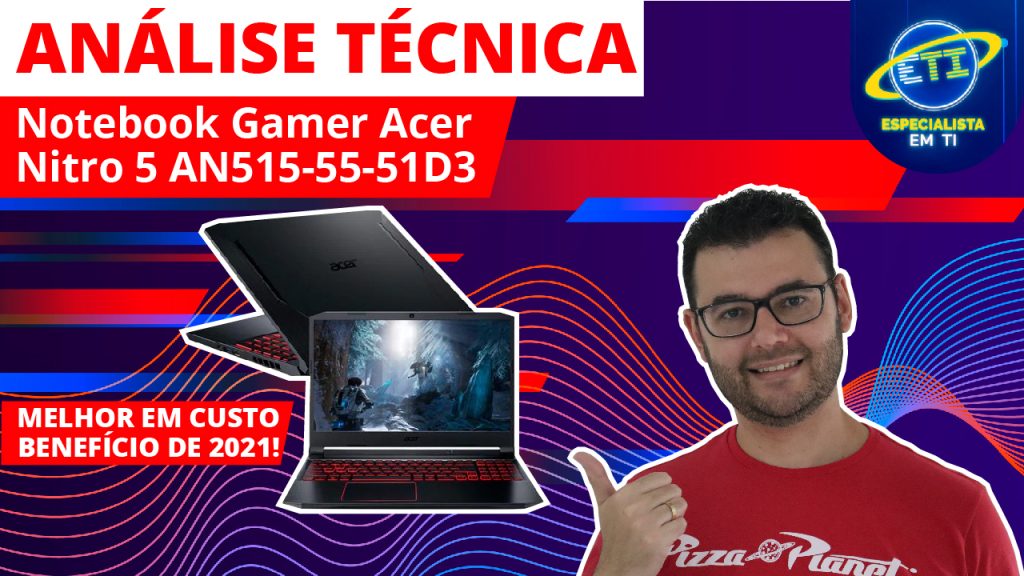 Notebook Acer Nitro 5 51D3