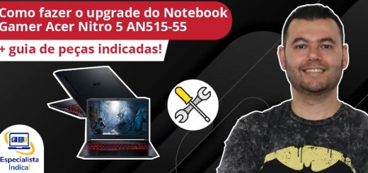 como fazer upgrade notebook acer nitro 5