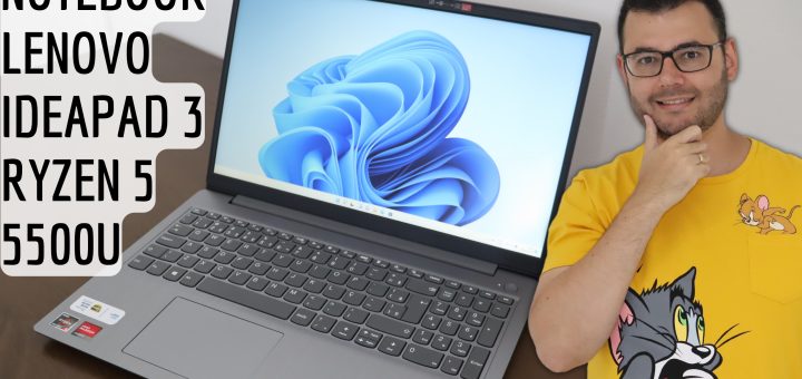 Notebook Lenovo Ideapad 3 ryzen 5 5500 Review